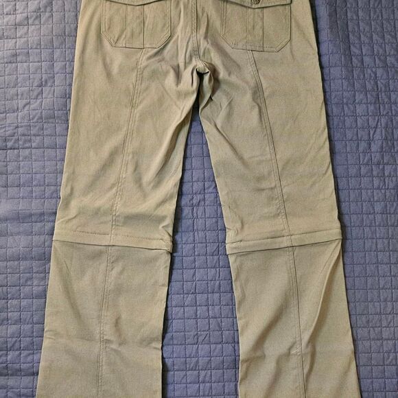 Prana Women's Grey Convertible Hiking Pants - Picture 5 of 7